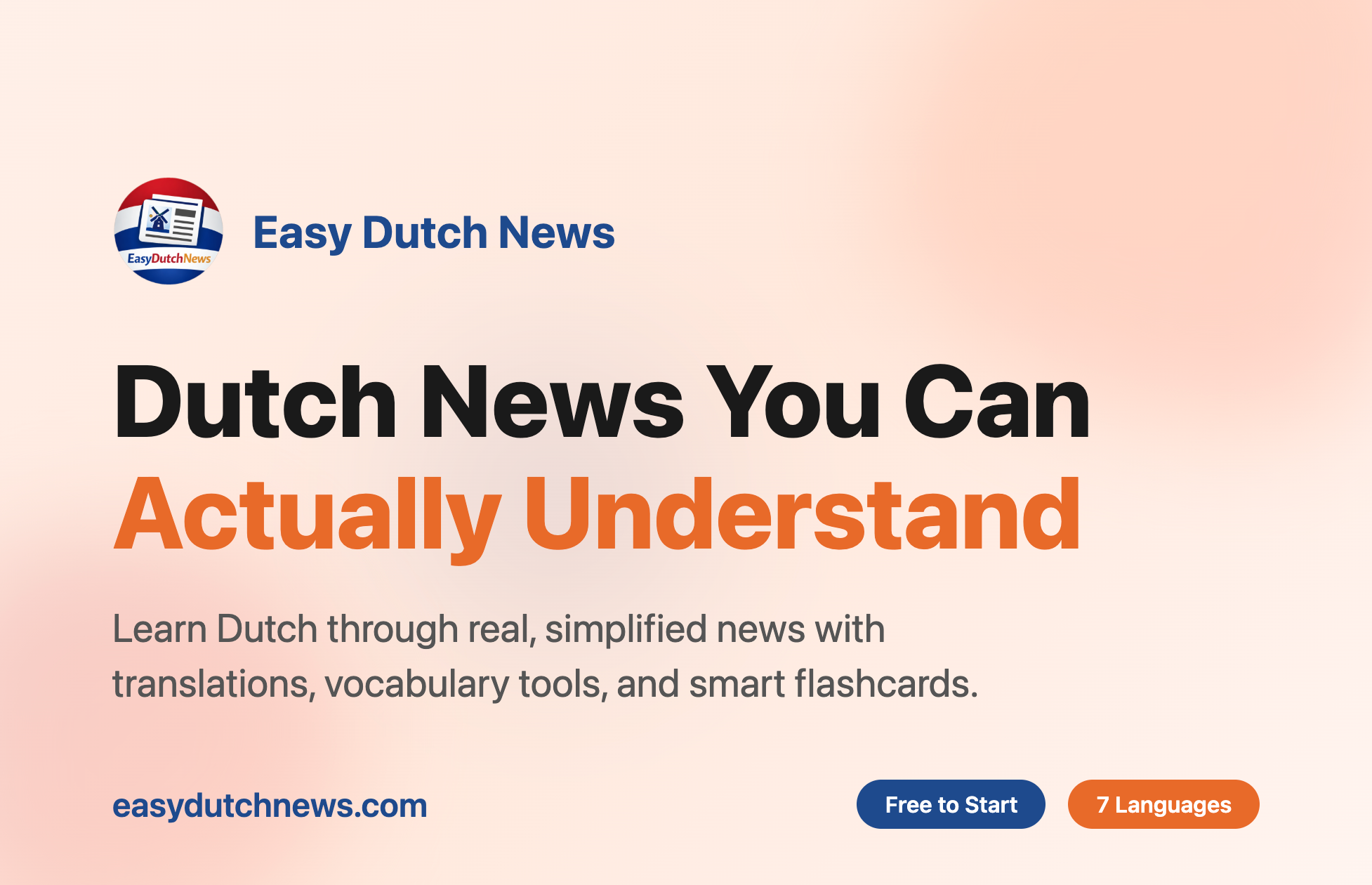Learn Dutch with Real News | Easy Dutch News